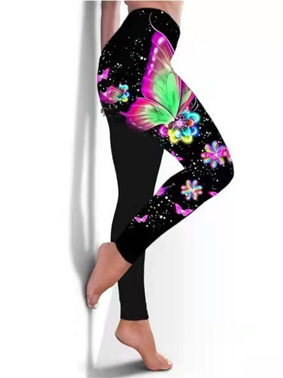Women's Graphic Printed Yoga Pants